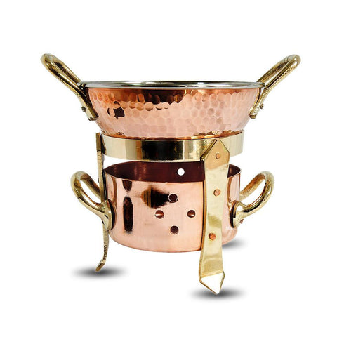 Copper/ss Portion Bowl Kadai